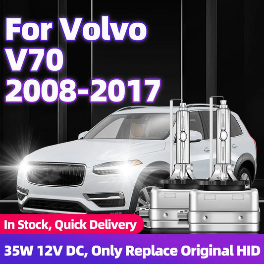 2x Lamp For Volvo V70 2008-2017 2009 2010 2011 2012 2013 2014 2015 2016 HID Xenon Bulbs 35W 6000K 8000K D1S Xenon Headlights 12V