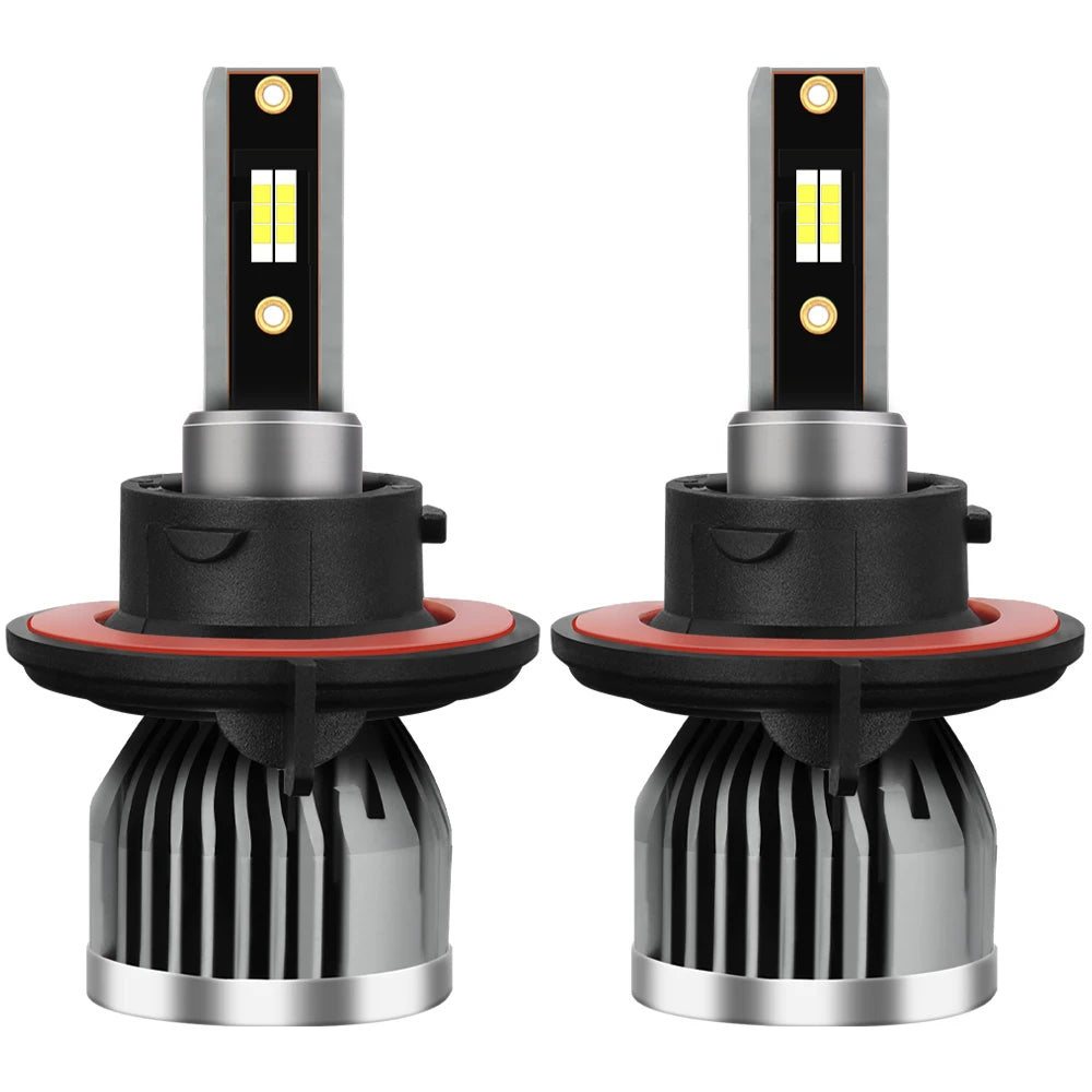Roadsun 2/4x For Ford Mustang 2005 2006 2007 2008 2009 2010 2011 2012 LED Headlight Bulbs 160W Auto Headlamps 6000K Fog Lampada