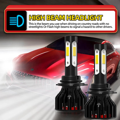 2/4/6Pcs 6000K Led Lamp High Power 130W Car Headlight Fog Light Kit Set Vehicles For Toyota RAV4 2013 2014 2015