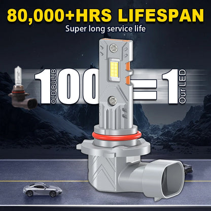 2/6Pcs LED Car Lamp Bulbs 6000K For Toyota Solara 2002 2003 Auto Headlights 30000LM Headlamps CSP Chips LED Fog Lights Plug&Play