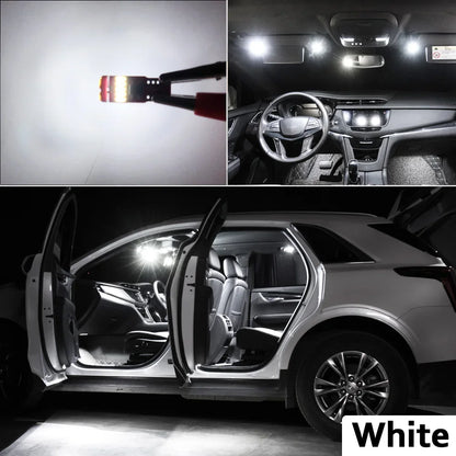 ZUORUI 12Pcs Canbus LED Interior Map Dome Light Kit For Chevrolet Uplander 2005-2008 2009 Reading Trunk Bulbs Car Accessories