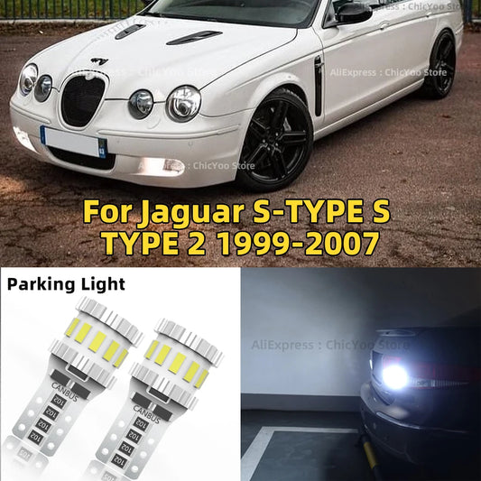 6000K T10 W5W New Super Bright Canbus LED Car Parking Lights For Jaguar S-TYPE S TYPE 2 1999 2000 2001 2002 2003 2004 05 06 2007