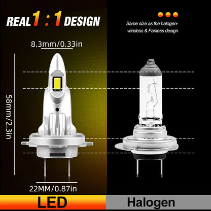 Motorcycle 60W LED Front Headlight Bulbs 6000K For BMW R1200gs 2004 2005 2006 2007 2008 2009 2010 2011 2012 2013 2014 2015-2018