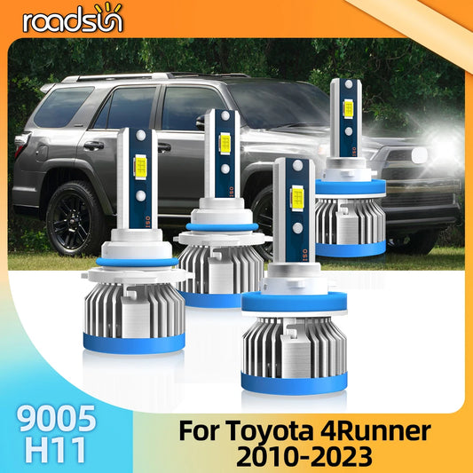 Roadsun 20000LM Car Headlight Bulbs 12V For Toyota 4Runner 2010 2011 2012 2013 2014 2015 2016 2017 2018 2019 2020 2021 2022 2023