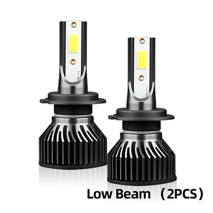 2/4Pcs LED Bulb 50000LM Car White H7 High Bright Headlight with Fan For FIAT DUCATO 2014 2015 2016 2017 2018 2019 2020