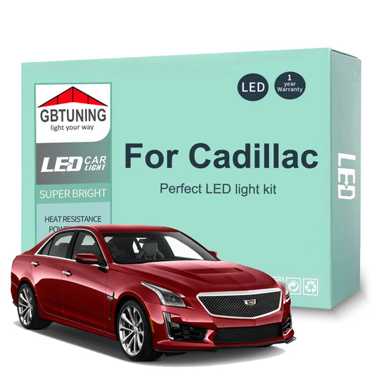 Canbus LED Interior Light Bulb Tools For Cadillac Escalade ATS SRX BLS CTS STS XTS XLR Deville Seville Catera Car Accessories