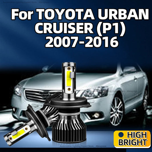 Car Headlights LED Bulbs H4 Auto Lamp 150W For TOYOTA URBAN CRUISER P1 Hatchback 2007 2008 2009 2010 2011 2012 2013 2014 15 2016