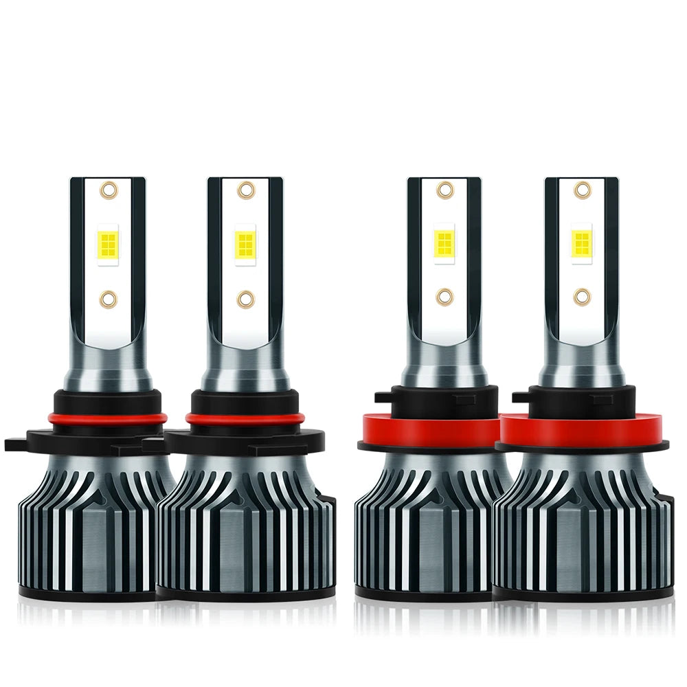 2/4x Led Headlight Bulbs 20000LM Automobile Turbo Head Lamps For Chevrolet Equinox 2005-2020 2006 2007 2008 2009 2010 2011 2012