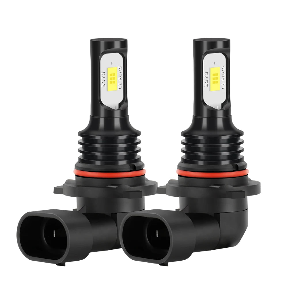2/6Pcs For Ford Escape 2005 2006 LED Car Front Headlights 30000LM Plug&Play High Low Beam Headlamp 6000K Fog Bulbs 12V Accessory