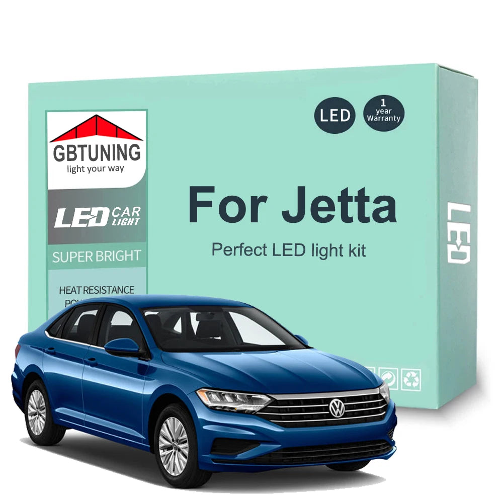 LED Interior Light Bulb Kit For Volkswagen VW Jetta 7 6 5 4 MK2 MK3 MK4 MK5 MK6 MK7 2007-2019 Car Dome Reading Trunk Lamp Canbus