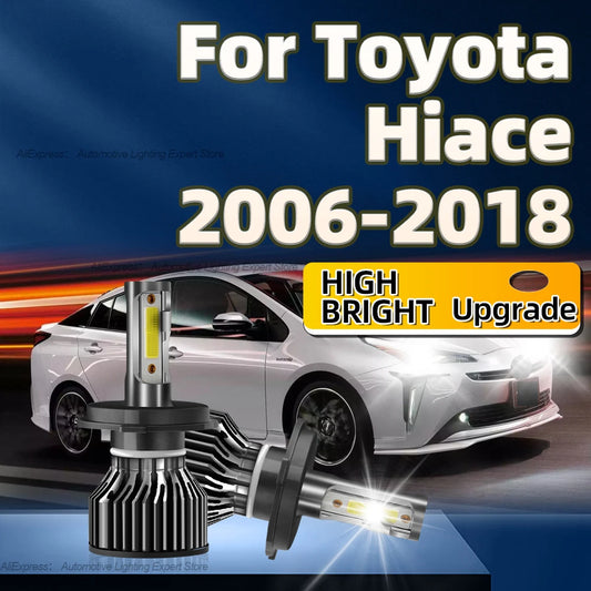 180W Powerful 6000k Canbus Led Car Headlight H4 Auto Lamp For Toyota Hiace 2006 2007 2008 2009 2010 2011 2012 2013 2014-2018