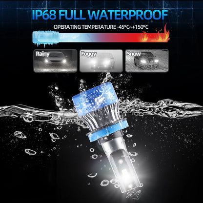 2/4Pcs 6000K Bulb H11 H7 Led Lamp CSP Car Headlight 28000LM with Cooling Fan For Kia Sorento 2011 2012 2013 2014 2015 2016