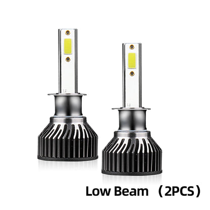 2/4Pcs Led Canbus Bulbs 50000LM Headlight H1 Hb3 6000K Turbo Car Lamp with Fan For Honda CRV 2007 2008 2009 2010 2011 2012