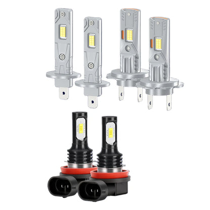 2/6Pcs For Citroen Grand Picasso 2007 2008 2009 2010 2011 2012 2013 LED Headlamps 30000LM High Low Beam Headlight 6000K Fog Bulb