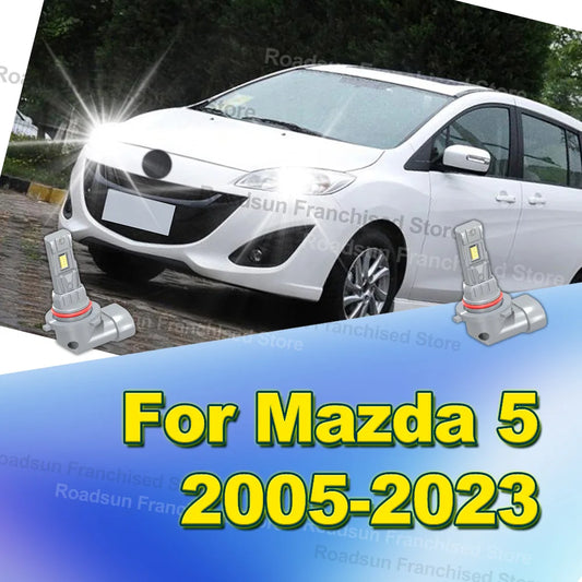 2X Wireless Car Headlight Bulbs 30000LM For Mazda 5 2005-2023 2006 2007 2008 2009 2010 2011 2012 2013 2014 2015 2016