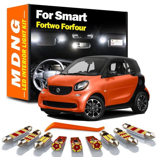 For Smart Fortwo Forfour 450 451 452 453 454 City Coupe Convertible Roadster City-Coupe Crossblade LED Interior Roof Light Kit
