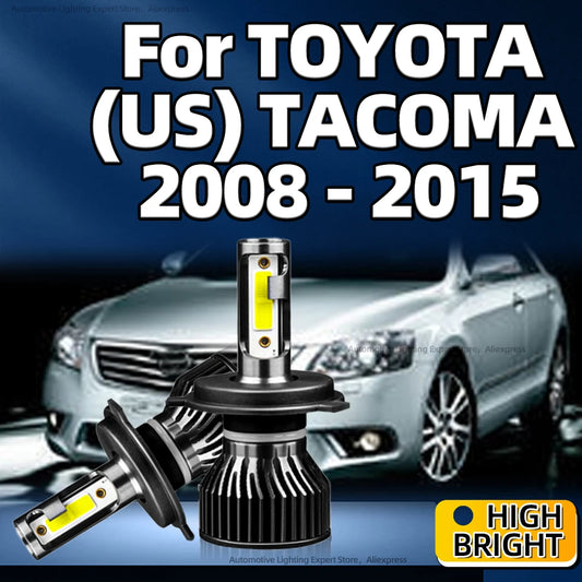 H4 LED Headlight 25000LM COB Chip Turbo 6000K Car Lamp with Fan For TOYOTA US TACOMA 2008 2009 2010 2011 2012 2013 2014 2015
