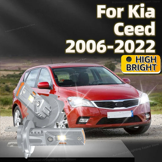 180W High Power LED Bulb Turbo Headlight 6000K CSP Powerful Car Lamp For Kia Ceed 2006-2022 2009 2010 2011 2012 2013 2014 2015