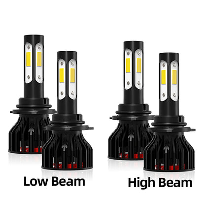 2/4/6Pcs 6000K Led Lamp High Power 130W Car Headlight Fog Light Kit Set Vehicles For Toyota RAV4 2013 2014 2015
