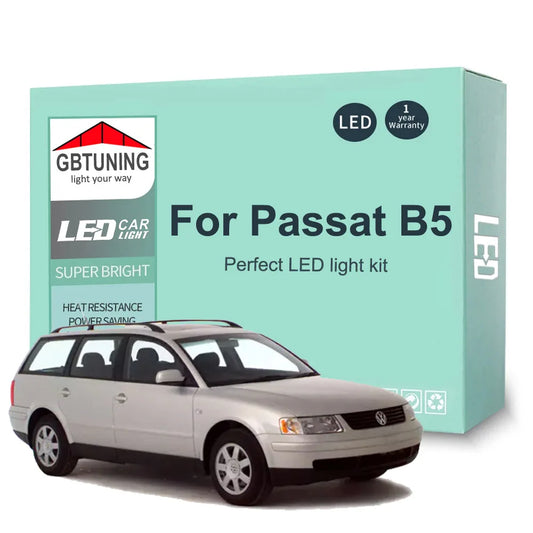 15Pcs Canbus Car LED Interior Light Bulb Kit For Volkswagen VW Passat B5 Sedan Variant 1998 1999 2000 2001 2002 2003 2004 2005