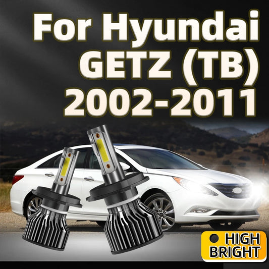 LED Headlight 150W High Power H4 Car Lights For Hyundai GETZ (TB) 2002 2003 2004 2005 2006 2007 2008 2009 2010 2011
