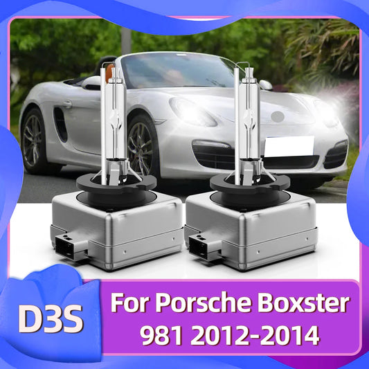 Roadsun 2x 35W Xenon Lamp 6000K 8000K For Porsche Boxster 981 2012 2013 2014 HID Xenon Lights D3S 12V DC Auto Headlight Bulbs