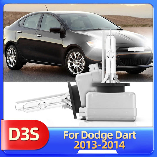 Roadsun 2PCS For Dodge Dart 2013 2014 Car HID Xenon Headlights Bulbs D3S 12V 35W Headlamps 6000K White 8000K 10000K Auto Lampada